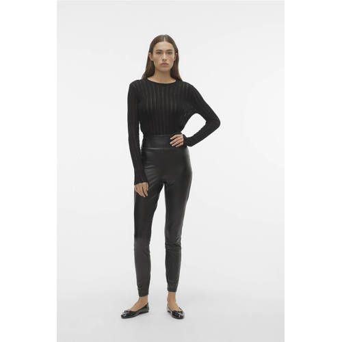 VERO MODA VMSUELLA Coated Legging - Black
