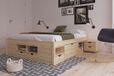 Interlink SAS Claas - Tweepersoonsbed - 140x200 cm - Grenen