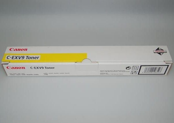 Canon C-EXV9 Gele Toner Cartridge - 8500 Pagina's - Compatibel met IR 3100CN, 3170, 2570, 3100C