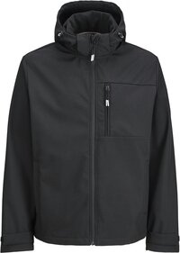 Jack & Jones Hatcher Softshell Jas Heren - Maat M - Zwart