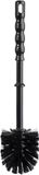Toyma WC/Toiletborstel los - kunststof - zwart - D7,5 x H35 cm