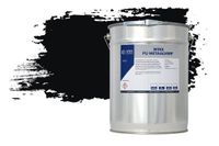 Wixx PU Metaalverf - 10L - RAL 9005 | Gitzwart