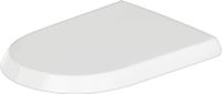 Duravit Qatego Closetzitting Softclose 36.8x42.5cm Afneembaar Glans Wit