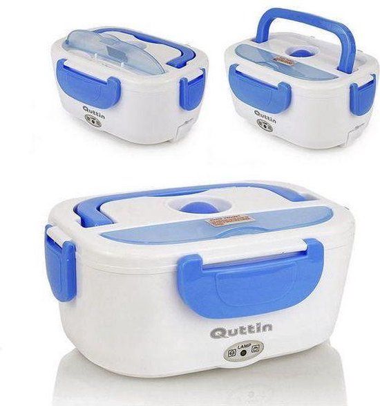 Quttin Elektrische Lunchbox - 1,05 L - Grijs