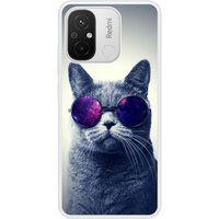 Xiaomi Redmi 12C Chat a lunette Verstevigd hoesje met sublimatie bedrukking