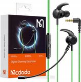 Mcdodo Casque - Intra-auriculaire - Jack 3.5 mm - Vert