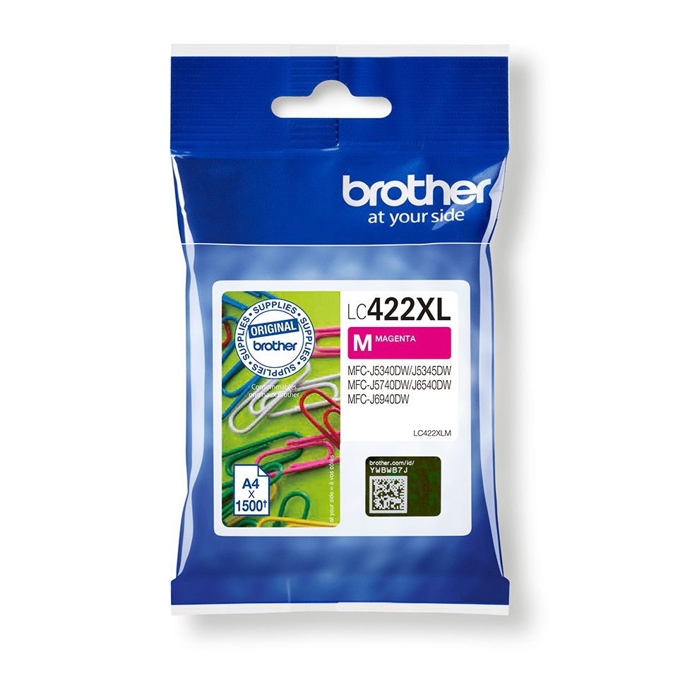 Brother LC-422XLM Magenta Ink Cartridge - Original