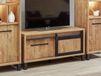 Mobistoxx ALCANTARA Meuble tv-hifi 2 portes teck orangé