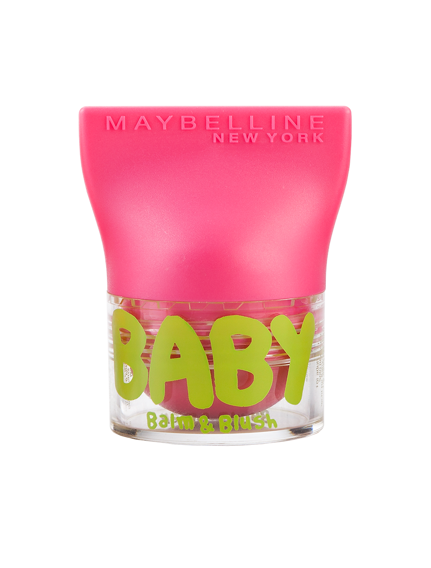 Maybelline Babylips Balm & Blush - 02 Flirty Pink - Roze - lipbalm & Blush in één