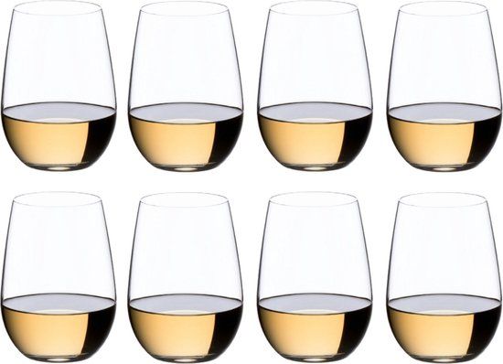Riedel O Wijnglazen Viognier / Chardonnay - 8 stuks
