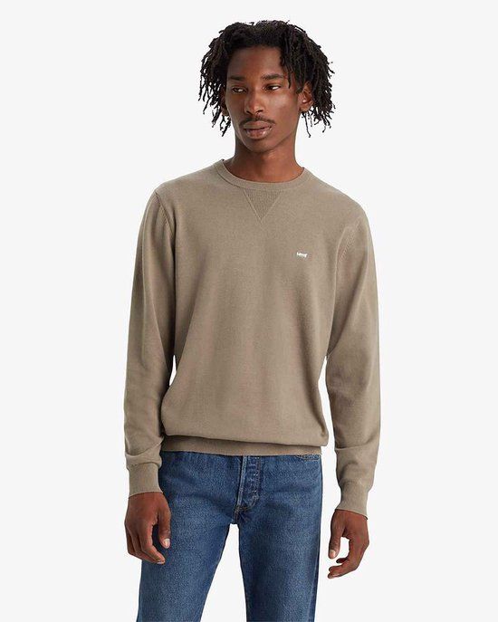 Levi's Lightweight Sweatshirt - Groen - Heren - Maat M