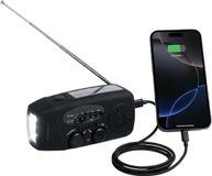 Merkloos Noodradio Solar/FM/LED/Radio Speaker