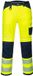 Portwest PW3 Hi-Vis Broek PW340 - Geel/Marine - 28