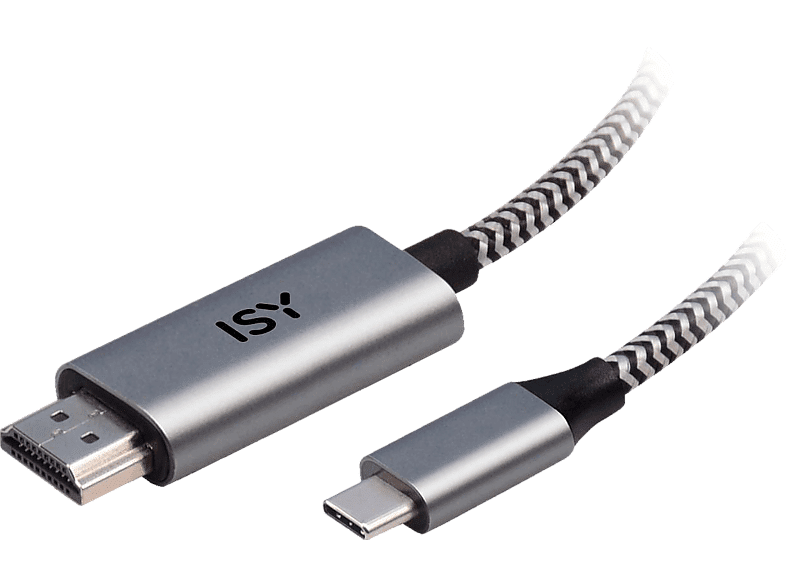 isy usb-c / hdmi-kabel 2 m