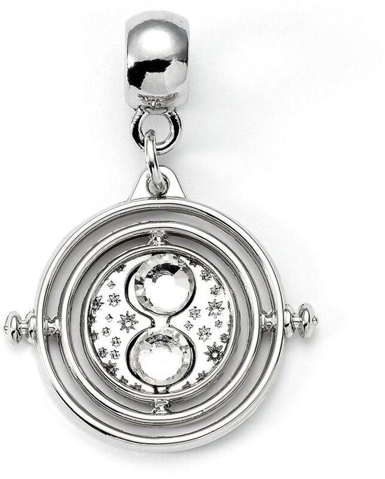 Harry Potter The Carat Shop Harry Potter Time-Turner Slider Charm - Silver-colored