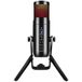 Auna Microphone de karaoké avec lumière RVB MU900MAX - Microphone à condensateur de jeu E-Sports avec support de bureau