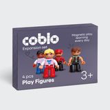 Coblo Magnetic Tiles Mini Figures 4 Pieces