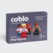 Coblo Magnetic Tiles Mini Figures 4 Pieces