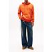Tommy Hilfiger Tjm Reg Badge Hoodie Voyager Orange Tonal