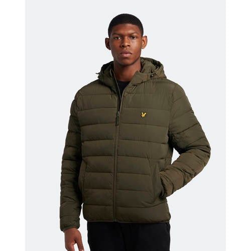 Lyle & Scott jas donkergroen