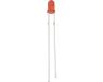 TRU COMPONENTS Bedrade LED Rood Rond 100 mcd 60 ° 20 mA