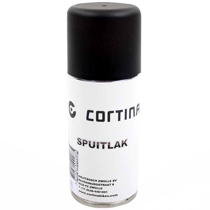 Rivel Cortina spuitlak 0001 Black matt 150ml