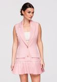 Ombre LARICA Jurk - Mouwloos - Geen Sluiting - Effen Roos L