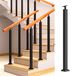Garde-corps pour escalier intérieur et extérieur