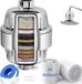 Allecto Filtre de douche Premium avec 36 niveaux, vitamine C et E