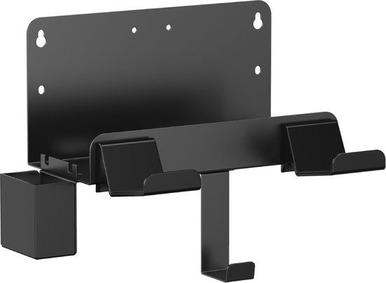 My Wall Muurbeugel voor Media-Player en Gaming Accessoires - Tot 7kg - Zwart