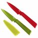 KUHN RIKON Colori+ 2-delige messenset, rood/groen