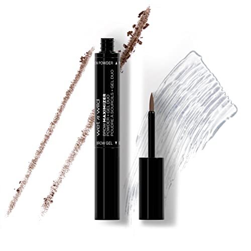 Wet n'Wild Brow Duo, Eyebrow Gel Duo and Eyebrow Powder to Shape, Define and Fill Eyebrows, Neutral Brown Shade