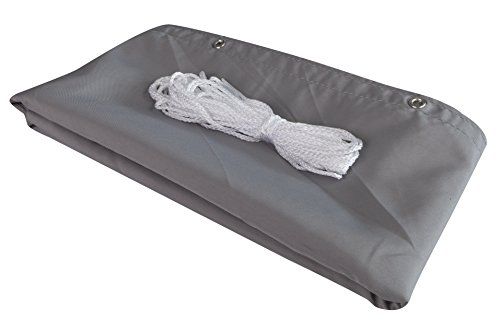 Windhager Malta - Schermdoek - 90cm - Grijs/Zilver