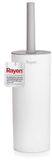 Rayen toiletborstel met deksel, wit, 37 x 9,2 cm