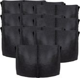 Intirilife 10x non-woven plantzak in 113 liter - 30 gallon - 60 x 40 cm