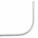 Dyka pvc coude d'admission pour gaz 63mm r=500mm jaune l=1200mm