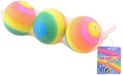 Johntoy Balles arc-en-ciel 7 cm Caoutchouc 3 pièces