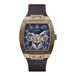 GUESS GW0202G2 Heren Polshorloge Analoog Bruin Staal 43mm