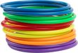 Werpringen Set van 12 Ringwerpspel Kunststof ringen 12 cm Binnen en buiten Kinderen Feestspel