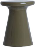 Light & Living TABOA bijzettafel hout glans taupe Ø40x51 cm ronde tafel