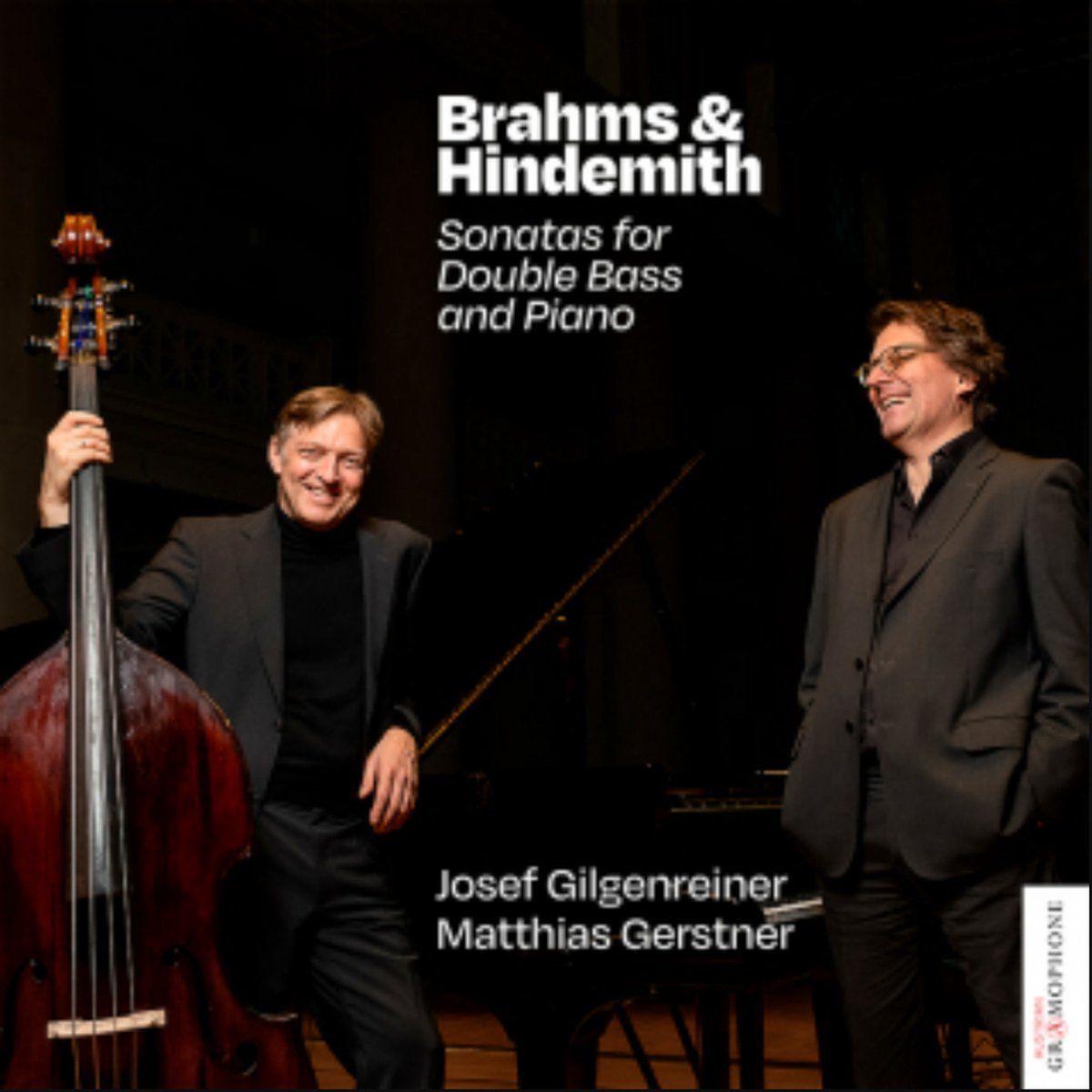 Music&Words Brahms & Hindemith: Sonatas For Double Bass And Pi (CD)
