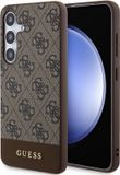 Guess 4G Stripe Back Case - Samsung Galaxy S24 Plus - Bruin