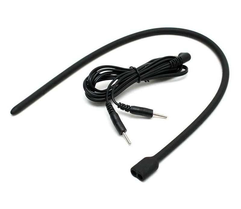 ESCW Toys Rimba Electro penisplug - Zwart - Siliconen