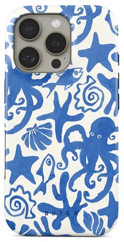 Burga Tough Backcover geschikt voor MagSafe geschikt voor iPhone 16 Pro - Nera