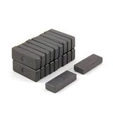 Magneet Expert 25 x 10 x 5.1mm dik Y10 Ferriet Magneten - 0.41kg Trek (Pak van 200)