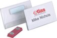 Durable 8116 Magneetbadge - 40x75mm - 25 stuks