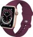 Strap-it Classic Siliconen band - Bordeaux - Geschikt voor Apple Watch 44mm / 45mm / 46mm / 49mm