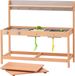 VEVOR Modderkeuken Kinderkeuken Speelkeuken Houten Speelgoed Accessoires 1000x360x885mm