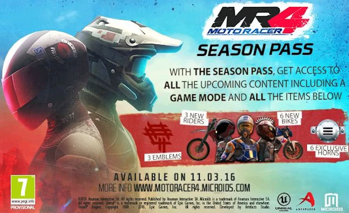Mindscape Moto Racer 4 - Season Pass - Windows / Mac