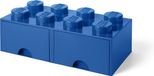 LEGO 4004 Tiroir de rangement 2x4 Bleu